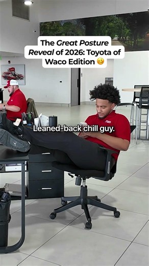 The Great Posture Reveal of 2026: Toyota of Waco Edition 🥴
