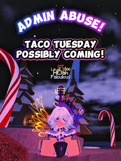 TACO TUESDAY ADMIN ABUSE TOMORROW IN FISCH #FISCH #UPDATE #robloxgame #robloxfyp #robloxtiktok