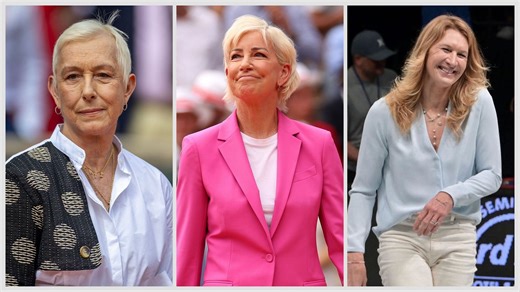 Steffi Graf vs Martina Navratilova vs Chris Evert: Which tennis legend has the highest net worth?