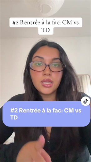 CM vs TD à la fac : différence et conseils pour la rentrée