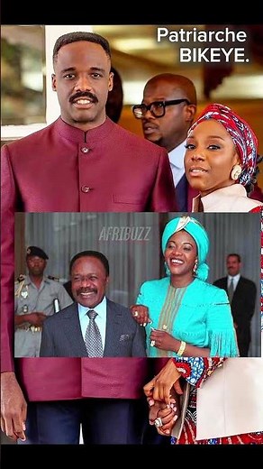 Junior and Yacine Bongo look like their parents Omar and Lucie Edith Bongo #juniorbongomariage