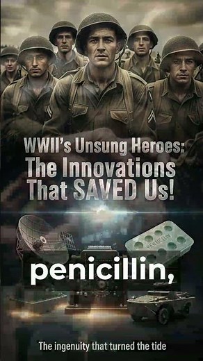 WWII's Unsung Heroes: The Innovations That SAVED Us! #WWII