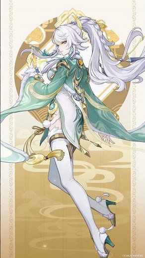 【原神】兹白・隙を過ぐ仙駒、幽隠の泉 #原神 #兹白