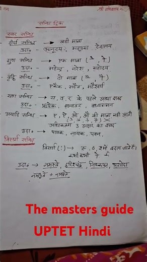 UPTET Hindi Sandhi Cracked: FINALLY Understand It! (2026 Guide)