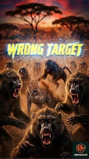 A Leopard Picked the Wrong Baboon to Attack — The Troop Fought Back