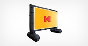 Kodak Introduces a 10-Foot Tall Inflatable Projector Screen
