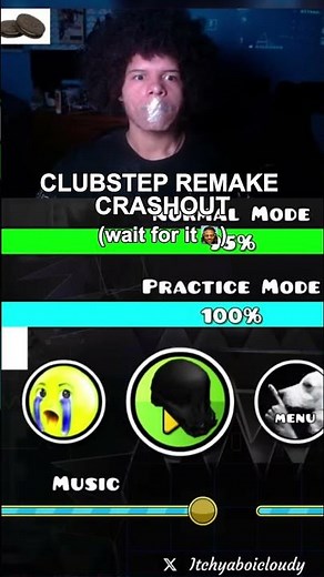 GEOMETRY DASH LEVEL BROKE ME... 💔💔💔 #geometrydash #gd #geodash #gdash #clubstep #gddemon #crashout