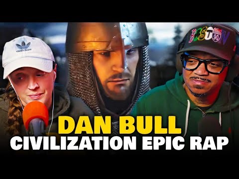 First Time Hearing DAN BULL - "CIVILIZATION EPIC RAP" | Reaction