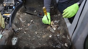 Experts Deep Cleaning a Hoarder's Car and Restoring It to a Safe and Usable Condition