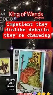 SHAMAN KING #King of Wands #tarot #tarotmeanings #minorarcana #learntarot #tarotcards