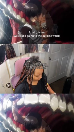 Eren gets eaten by a Titan Season 1 Episode 5 😭😩 #anime #attackontitan #aot