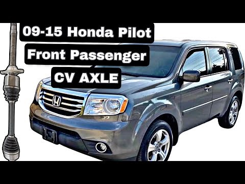 2009 - 2015 Honda Pilot Front Passenger CV Axle Replacement