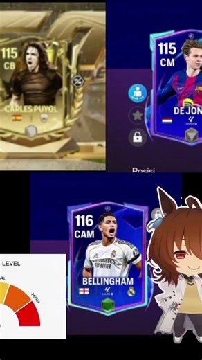 satu hari dapet pemain 115 3×#fcm#fcmobile#fyp#bellingham#dejong#carlespuyol