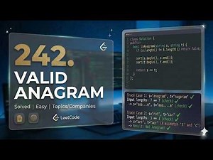 LeetCode 242. Valid Anagram | Sorting Approach Explained (C++)