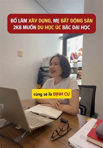 Bố làm xây dựng, mẹ bất động sản, 2k8 muốn du học Úc bậc đại học #mshaoduhoc #duhocuc #daihoc #2k8 #aigeducationvietnam