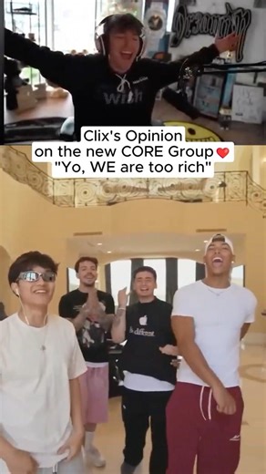 Clix Loves the new CORE boys!❤️