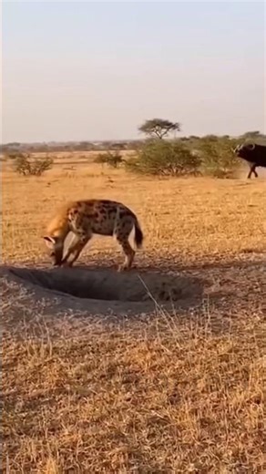 Hyena Distracted by Python Gets SMASHED by Buffalo! 🐍🐃💥