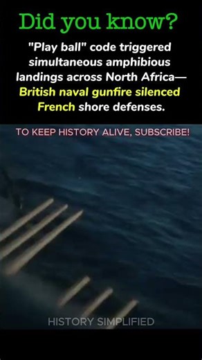 “PLAY BALL” The Secret Code That Exploded the Biggest Invasion in History WW2 #shorts #ww2 #history