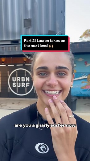 Lauren's Progressive Surf Lesson at URBNSURF: Journey to Mastering the Waves