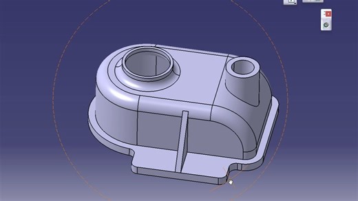 CATIA零件建模练习-3D01-03