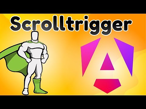 GSAP Scrolltrigger in Angular 17