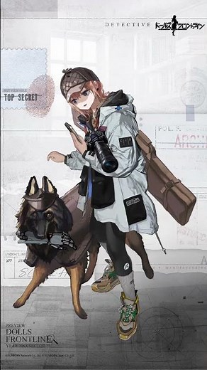 ドールズフロントライン SCAR-H専用スキン『サモはスパイじゃないよ』Live2Dプレビュー公開！