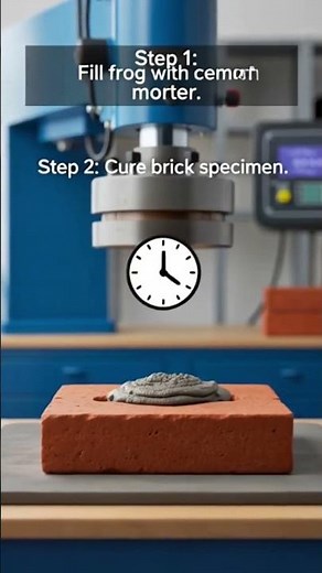 Brick Compressive Strength Test | IS 3495 (Part 1) | Brick Quality Control Test