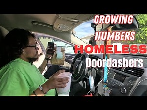 Inside Look At Homeless Doordasher with Master's Degree Living In Car