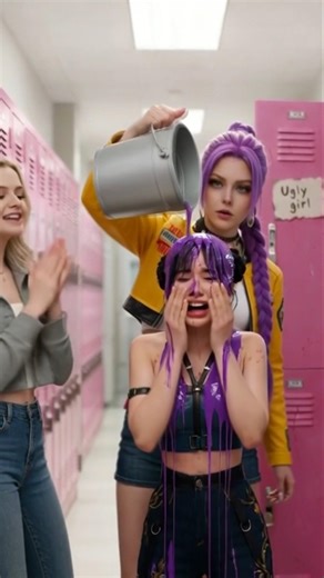 What does Rumi do when she sees Zoey being bullied? 😮 #shorts