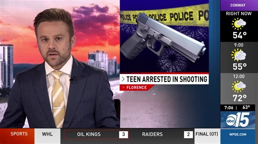 The 15-year-old arrested after a shooting in Florence has been charged with unlawful carry of a weapon, shooting into a dwelling and malicious injury to personal property. https://tinyurl.com/389c2xwt | Simon Williams