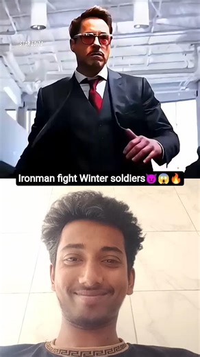 Ironman Vs Winter soldiers Best fight😱🔥 #marvel #react #reaction #short #shorts #ironman #avengers