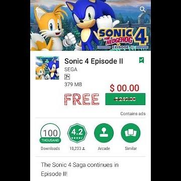 How to download sonic 4 episode 2 free