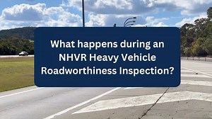 Want to know what the team checks during an NHVR Heavy Vehicle Roadworthiness Inspection? Our NSW Safety and Compliance Officers explain 👇 | National Heavy Vehicle Regulator