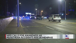 MPD calls for awareness as pedestrian accidents rise in Memphis