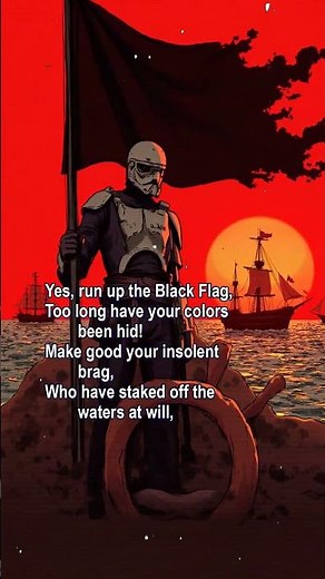 Edith M. Thomas - "Black Flag!"