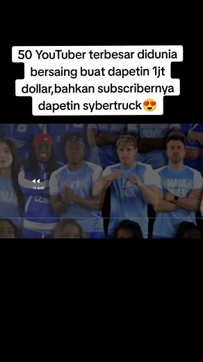 50 YouTuber Bertanding Memerebutkan 1 Juta Dollar