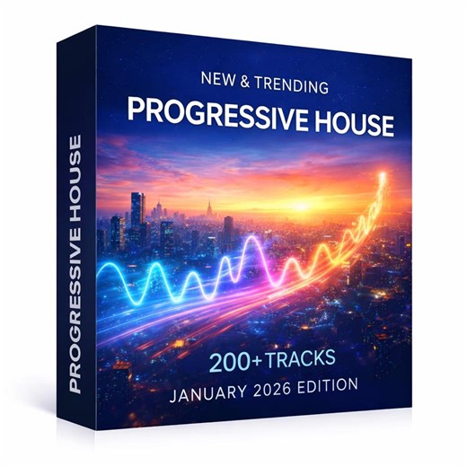 Progressive House DJ Essentials Pack – January 2026 Melodic Club & Festival Vibes | Digital Download - Etsy