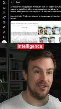 A new study from NYU and Emory found that AI-generated ads get 20% more clicks than human-made