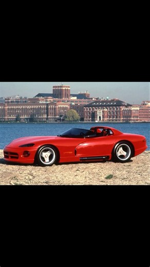 The Dodge Viper Concept wasn't just a car; it was a statement. 🐍🏁