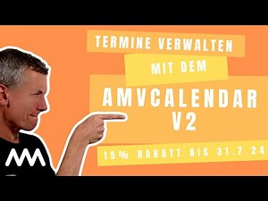 amvCalendarV2: Professionell Termine in Access verwalten und anzeigen