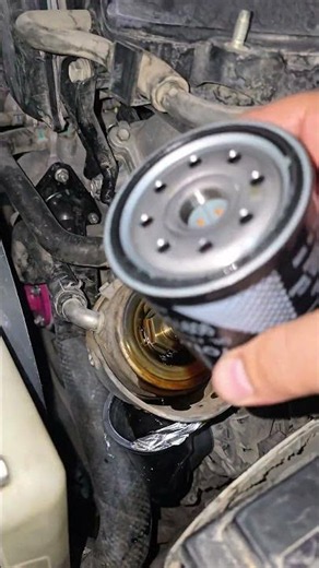 Change engine oil and filter #auto #mechanic