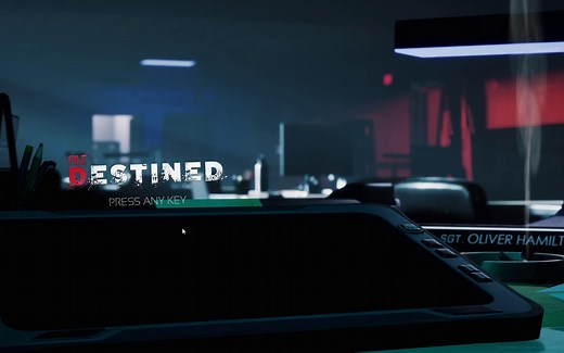 【陆晨】《命定档案 File Destined》试玩，恐怖冒险游戏