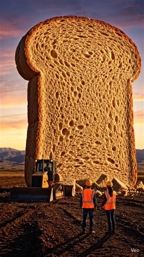 Giant Bread Slice Cleaning Factory 😱 | Tiny Workers vs Huge Bread | Cinematic 4K Miniature World