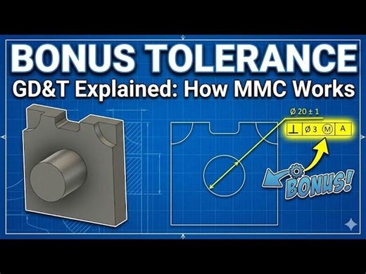 Bonus Tolerance in GD T . What is it? | Mufaddal Rasheed