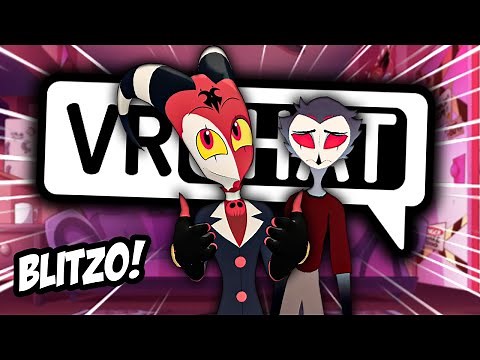 BLITZO TAKES CARE OF STOLAS IN VRCHAT! | Helluva Boss | Funny Moments