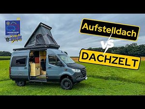 Rooftop tent OR pop-up roof? The Flowcamper MAX combines the best of both!