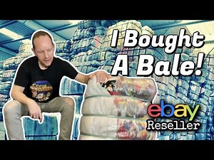 Cracking Open My First Ever Bale Of Clothing! | 45kg To Resell | eBay UK Reseller 2021