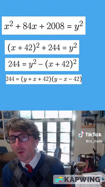 Solving Unique Positive Integer Equation | Math Class Fun