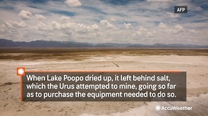 Studies have found climate change and other factors, such as farming, have taken their toll leaving the lake almost completely dry. | AccuWeather
