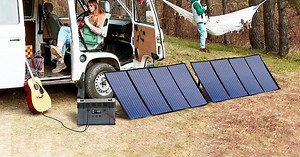 ALLPOWERS 140W portable solar panel falls 30% to $146 (New low) in New Green Deals